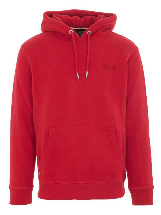 Superdry Herren Sweatshirt mit Kapuze und Tasch...