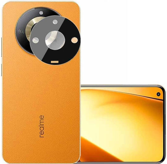 Techsuit Full Camera Protection Tempered Glass Black for the Realme 11