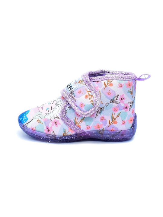 Frozen District Girls Slippers Purple