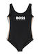 Kids Swimwear One-Piece Black