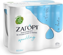 Ζαγόρι Φυσικό Μεταλλικό Νερό Sparkling 6x330ml Ζαγόρι Φυσικό Μεταλλικό Νερό Sparkling 6x330ml