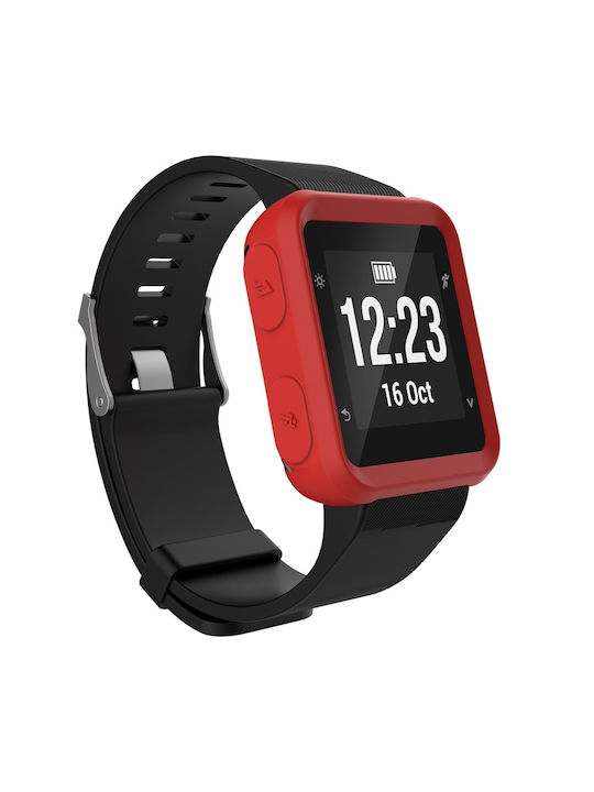 Θήκη Σιλικόνης σε Κόκκινο χρώμα για Garmin Forerunner 35 Θήκη Σιλικόνης σε Κόκκινο χρώμα για Garmin Forerunner 35