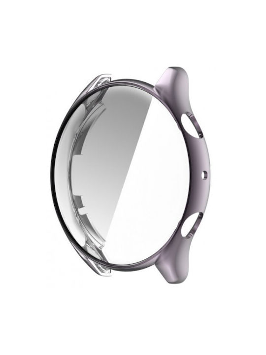 Silikonhülle mit Glas in Gray Farbe für Amazfit GTR 3 / 3 Pro