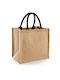 Westford Mill W413 Cotton Shopping Bag Beige