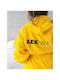 Palamaiki Kids Hooded Bathrobe Aek 1924 Yellow