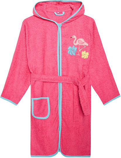 Playshoes Παιδικό Μπουρνούζι Rosa mit Kapuze