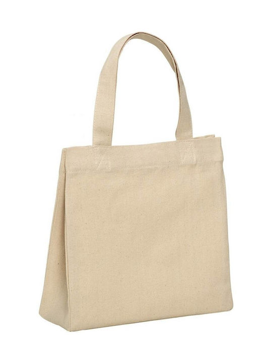 Ubag Prato Βαμβακερή Τσάντα για Ψώνια σε Μπεζ χρώμα