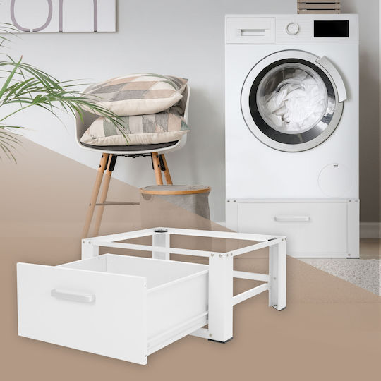 ML-Design 490007342 Βάση Πλυντηρίου από Μέταλλο με Συρτάρι 63x54εκ.