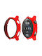 Plastic Case with Glass in Red color for Huawei Watch 3