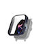 Protective Plastic Case with Glass in Blue color for Amazfit GTS 3