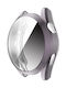 Electroplated Silicone Case with Glass in Gray color for Huawei Watch 3 Pro