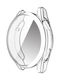 Electroplated Silicone Case with Glass in Transparent color for Huawei Watch 3 Pro