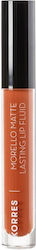 Korres Morello Matte Lasting Lip Fluid Υγρό Κραγιόν