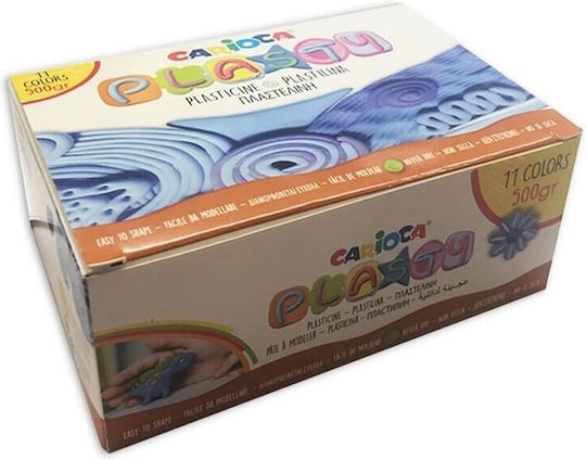 Carioca Plasticine In Box For Ages 3+ 11pcs