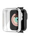 Watch Silicone Case with Glass in Silver color for Mi Watch Lite