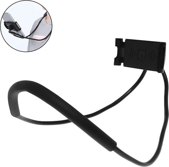 Stick Neck Holder for Mobile Phone in Black Colour