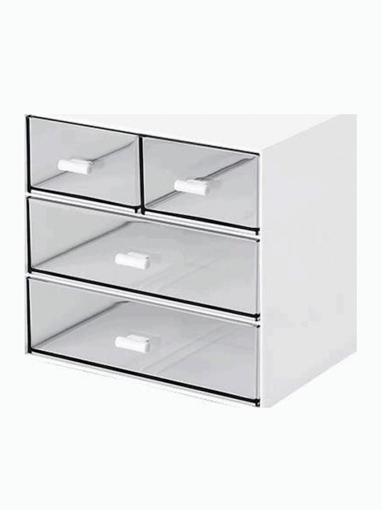 Next Cosmetics Organizer with 4 White Drawers