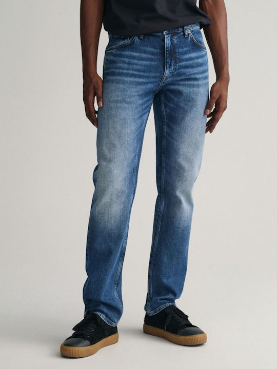 Gant Men's Jeans Pants in Regular Fit Blue