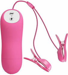 Baile Romantic Wave Vibrating Eletric Shock Σφιγκτήρες Θηλών