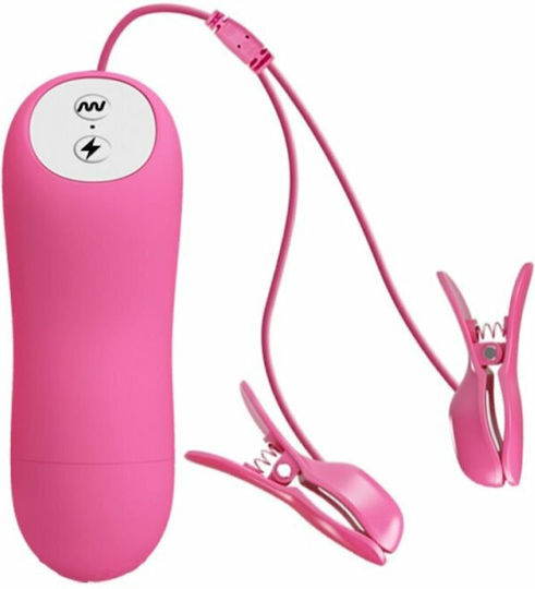 Baile Romantic Wave Vibrating Eletric Shock Σφιγκτήρες Θηλών