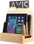 Bamboo Desk Stand for Mobile Phone in Multicolour Colour