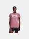 Under Armour Live Sportstyle Women's Athletic T-shirt Pink