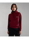 Women's Sweatshirt Hooded Burgundy