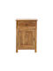 Bedside Table of Solid Wood 45x32x65cm