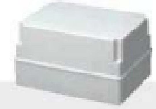 Elettrocanali Surface Mounted Electrical Box Branching IP55 in Gray Color