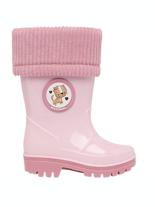 Mayoral Kids Wellies Pink