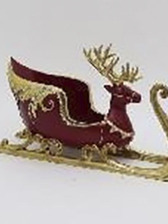 Iliadis Weihnachtliche Kunststoff Figur Rentier Gold Höhe 38cm
