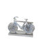 Atmosphera Dekoratives Metallisches Fahrrad