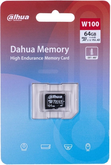 Dahua W100 microSDXC 64GB U3 V30 UHS-I 100MB/s