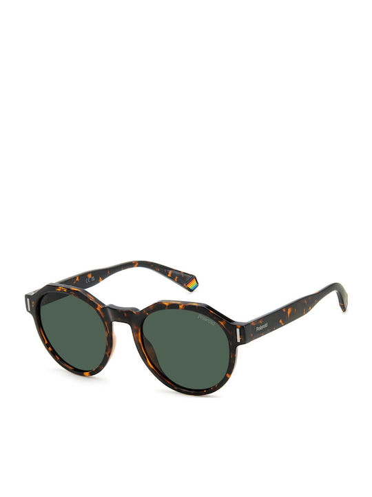 Polaroid Unisex Sonnenbrille mit Braun Schildkr...