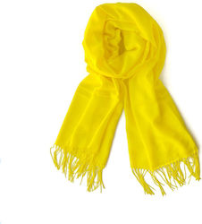 Women's Silk Scarf Yellow