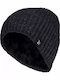 Beanie Ανδρικός Σκούφος Πλεκτός Dark Grey