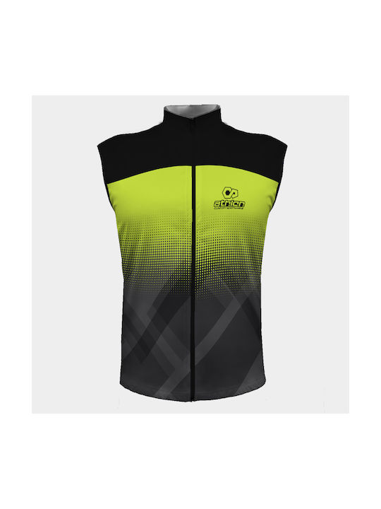 Athlon Waterproof Cycling Windbreaker Jacket Sleeveless Multicolour