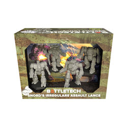 Catalyst Game Labs Battletech Snords Irregulars Assault Lance Unpainted Figures