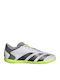 Predator Accuracy.4 Kids Indoor Soccer Shoes White