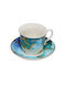Viosarp Set of Cups Coffee Porcelain White 12pcs