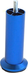 JGS S.A. Μεταλλικό Πόδι 12cm Μπλε