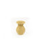 Paperpack Net Διακοσμητικό Βάζο Korbweide Beige 12.5x22x22cm 1Stück