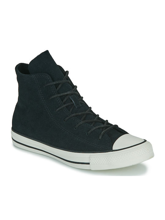 Converse Chuck Taylor All Star Γυναικεία Μποτάκια Μαύρα A04637C