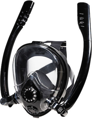 XDive Full Face Diving Mask Dual Black