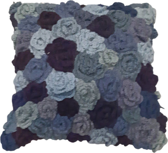 JGS S.A. Калъф За Възглавница Син 45x45см
