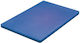 Homestyle Rectangular Plastic Chopping Board Blue 33.5x20cm