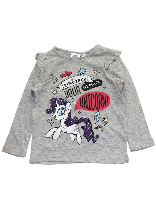 Hasbro Kids Blouse Long Sleeve Gray