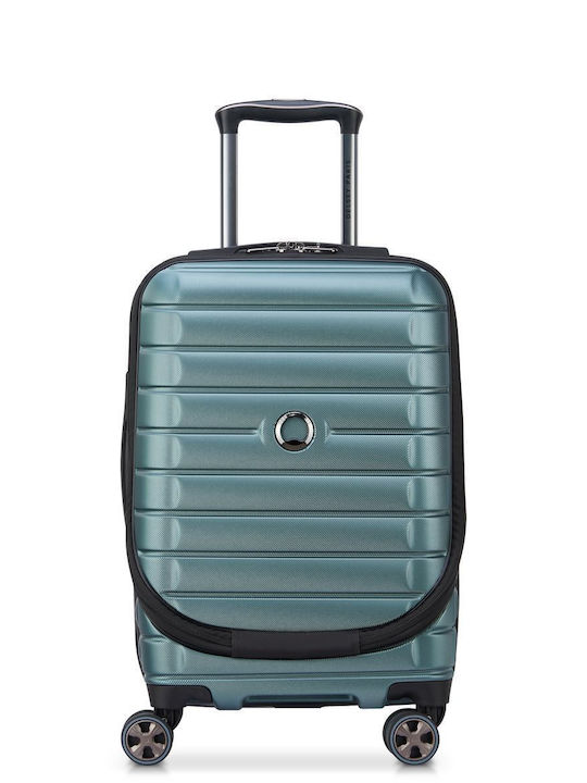 Delsey Shadow Cabin Hard Green Suitcase With 4 ...