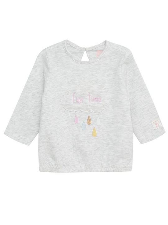 Cool Club Kids' Blouse Long Sleeve Gray