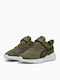 All-Day Active Παιδικά Sneakers High με Σκρατς Χακί 387387-13